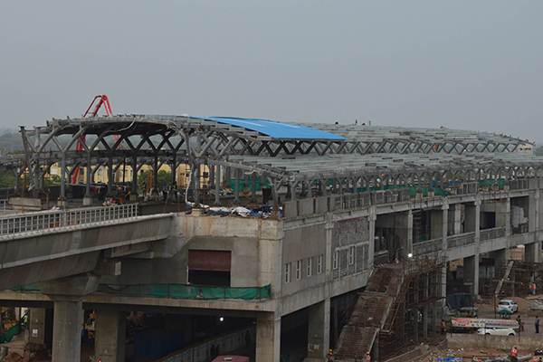 Metro Station PEB Structure Manufacturers in Ahmedabad